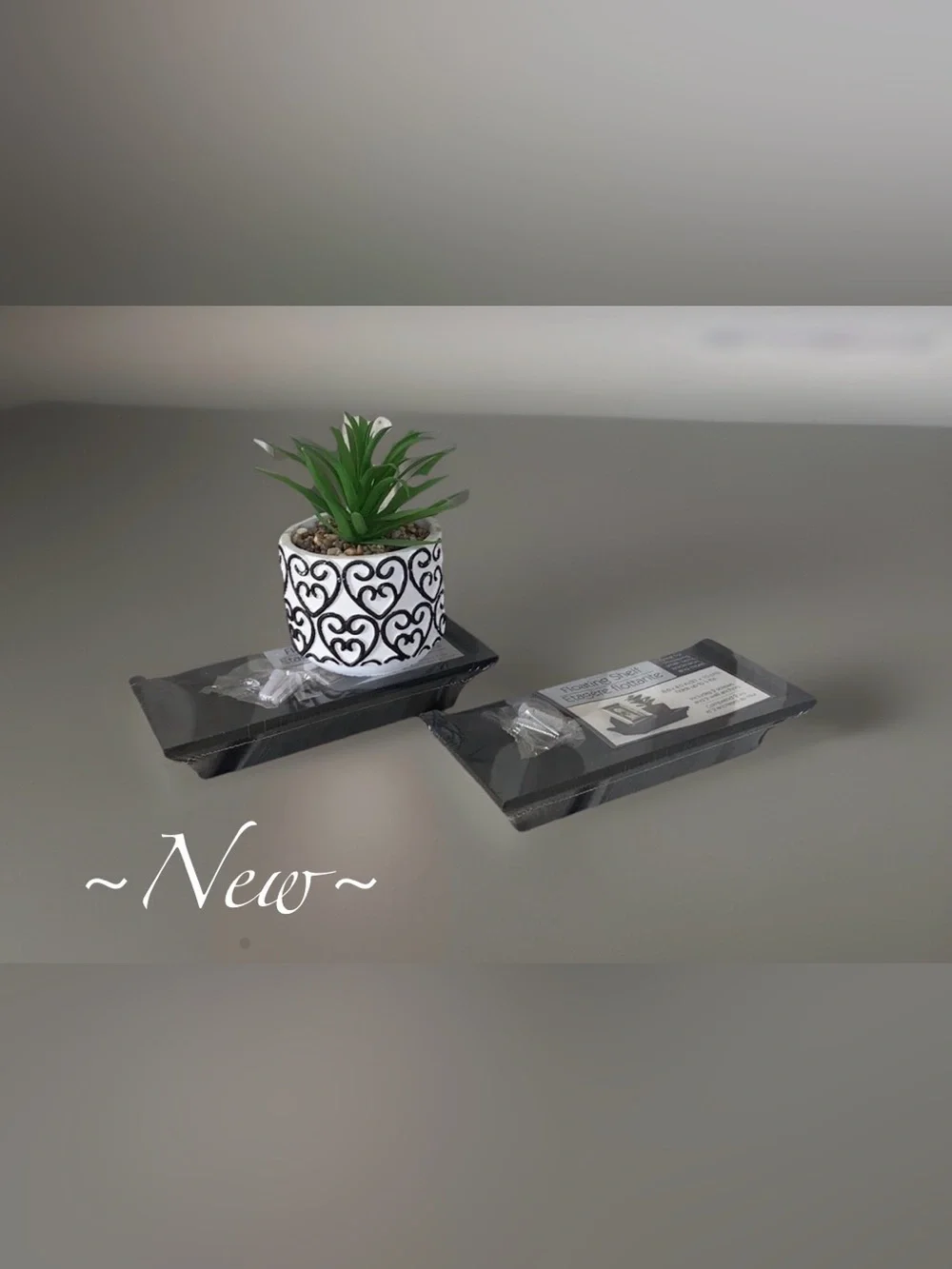 Contemporary Floating Shelf Set 🍃🆕🍃 2pcs Sets: Choose Selection at Checkout